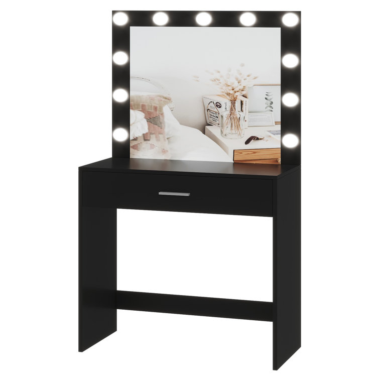 Black vanity dresser online